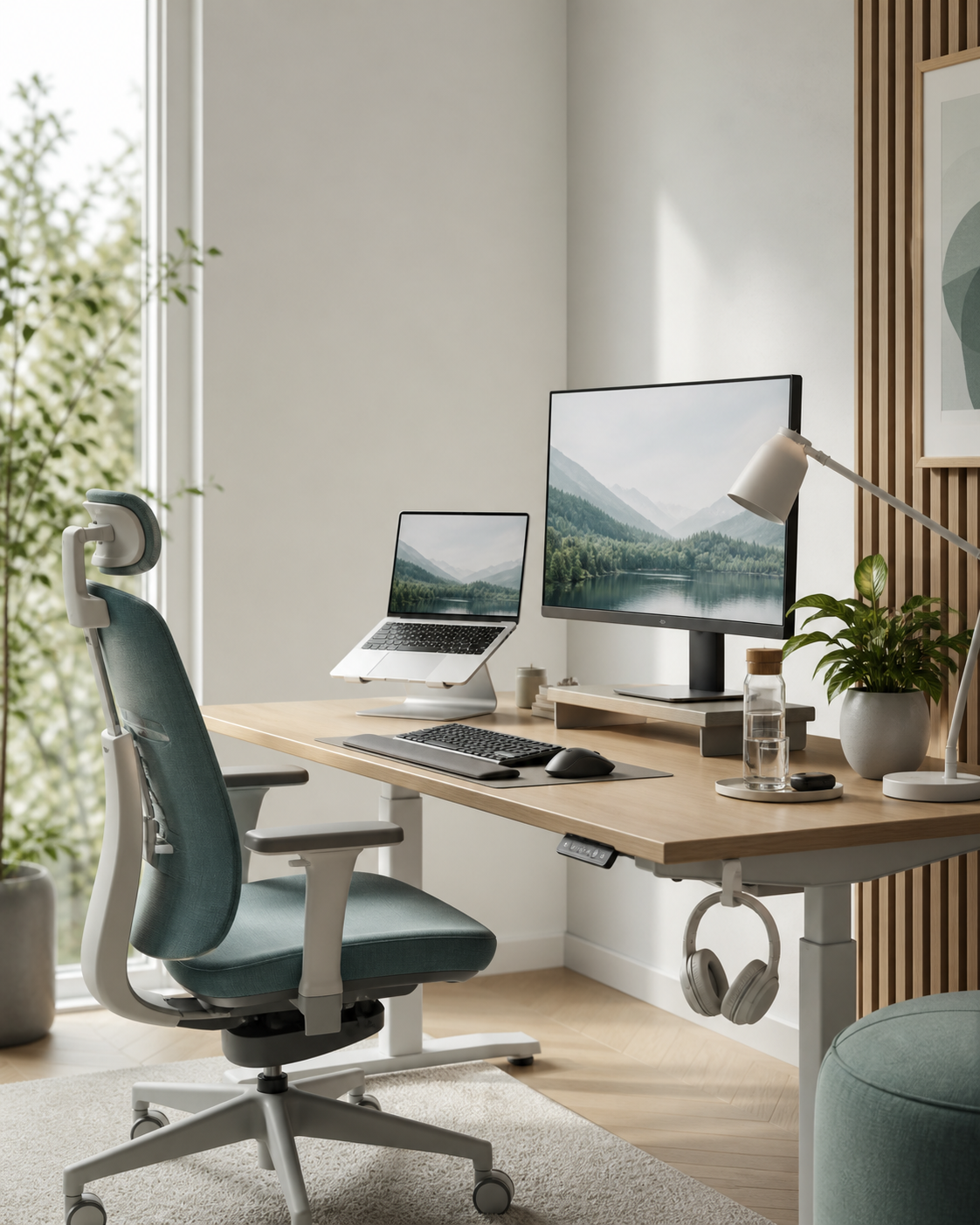 Nowoczesne ergonomiczne stanowisko pracy