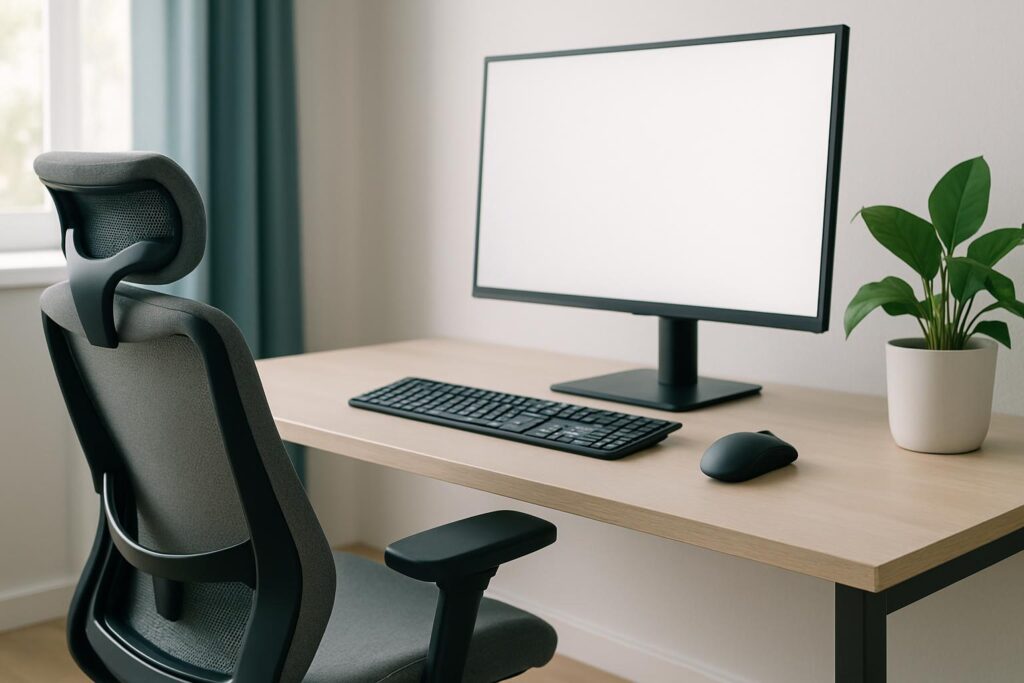 Dlaczego bolą barki przy komputerze? Najczęstsze błędy ergonomiczne