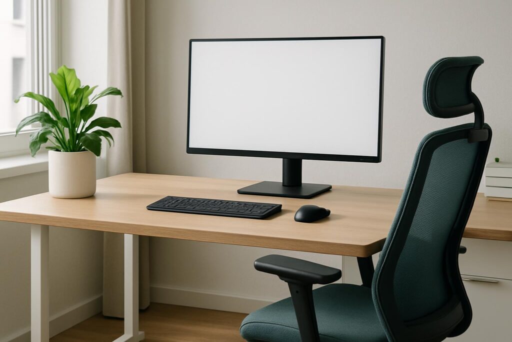 Ergonomia pracy przy komputerze przez 10 godzin dziennie: jak ustawić stanowisko i zadbać o komfort
