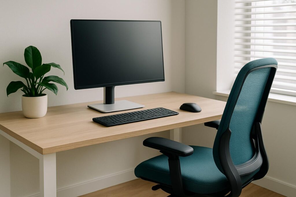 Ergonomia pracy zdalnej: co poprawić najpierw, gdy nie masz idealnego biura