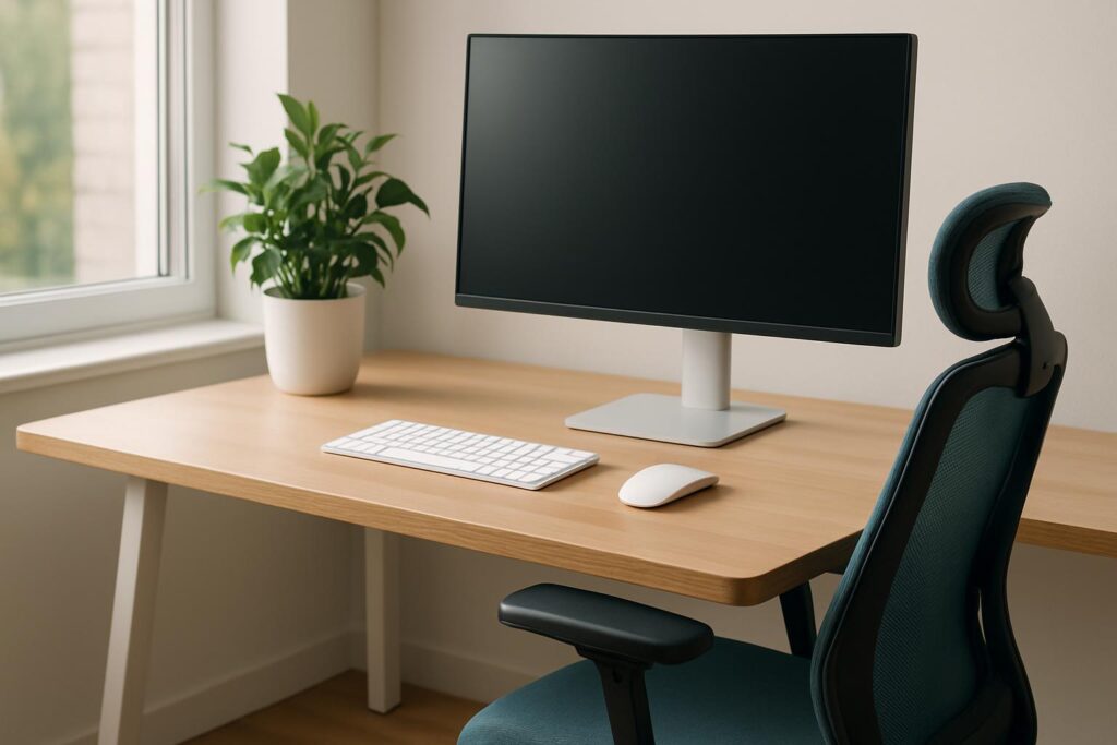Ból szyi po pracy przy komputerze? Małe korekty ergonomii stanowiska